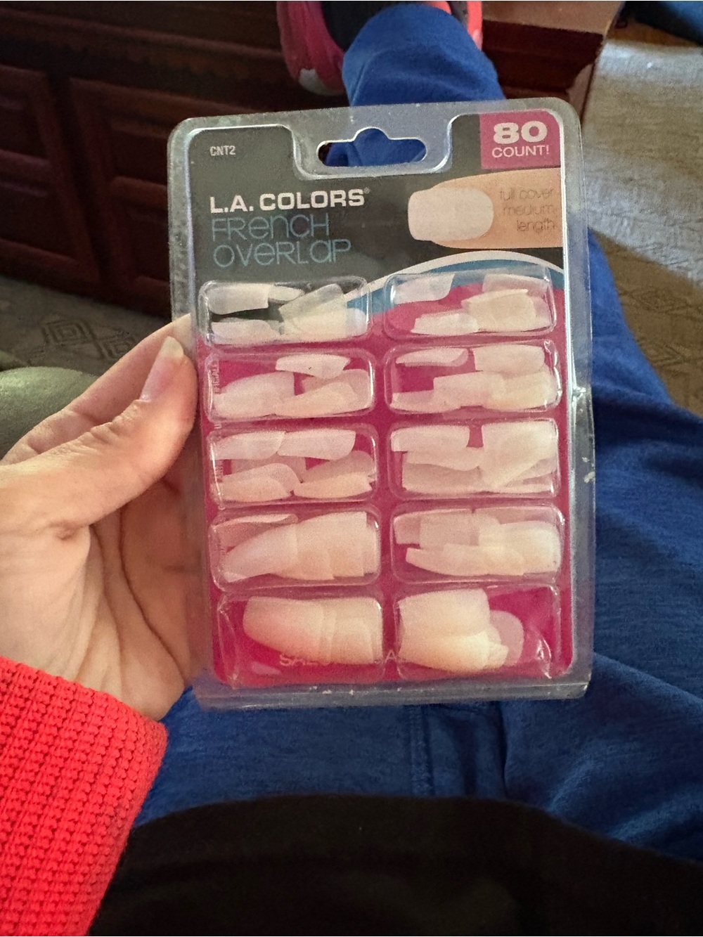 L.A. COLORS French Overlap Nail Tips - White